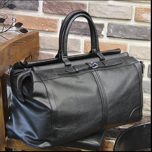 New travel bag, simple and versatile handbag, Korean style luggage bag, large capacity short-distance travel shoulder bag, fitness bag
